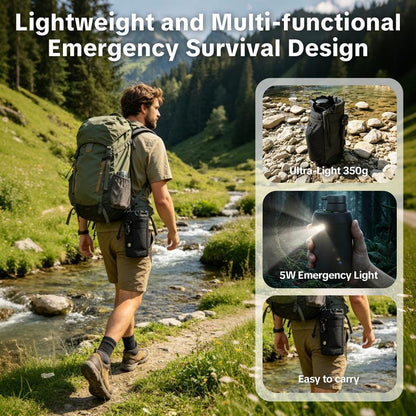 Portable Electric Camping Water Purifier with 5-Stage Filtration